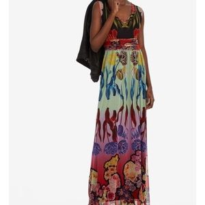 Desigual. Clavelitos. Maxi dress. Size 38